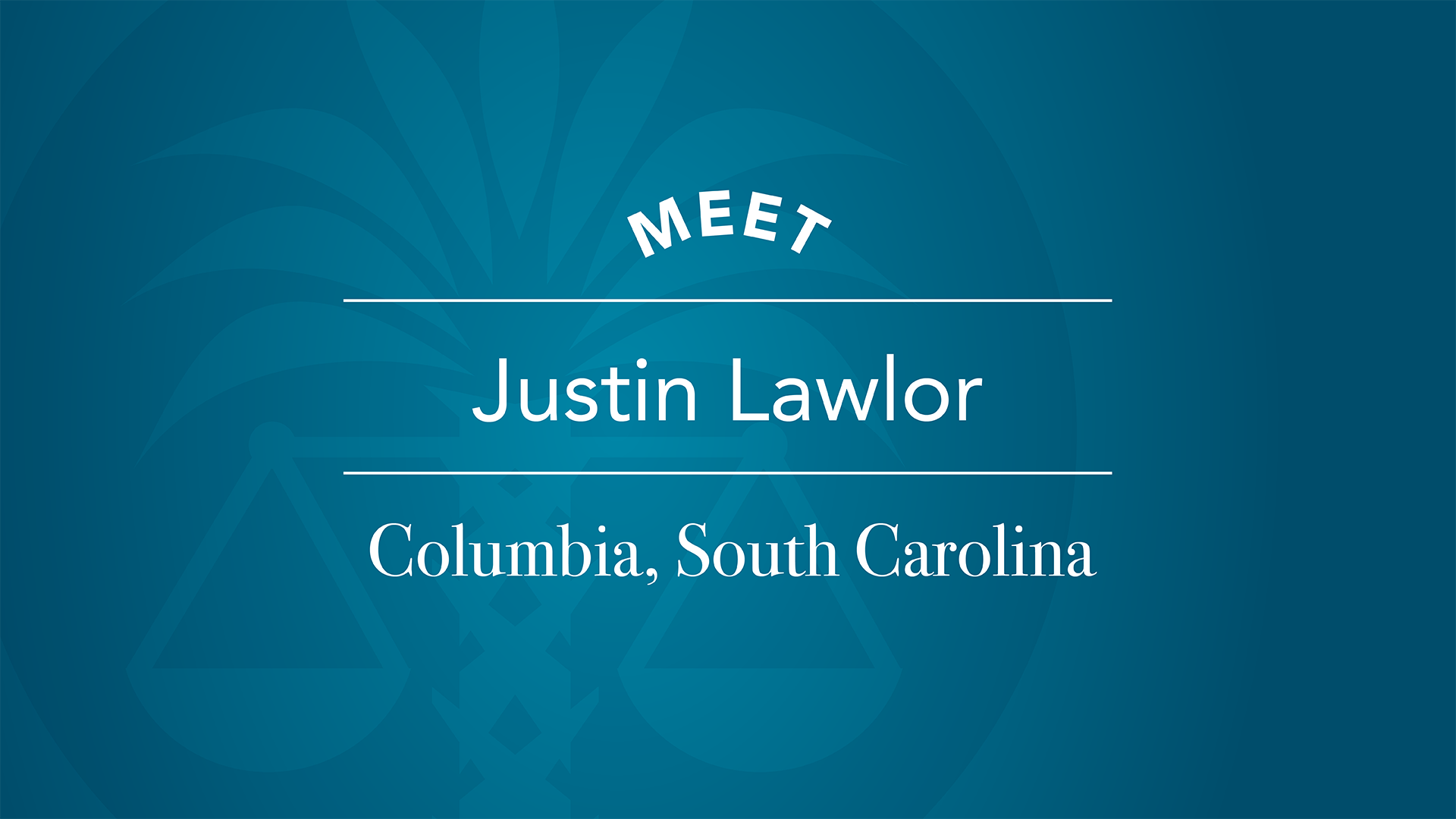 Meet Justin Lawlor